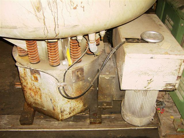 Almco OR20VHE Round Bowl Vibratory Deburring Machine, Machine ID:6917